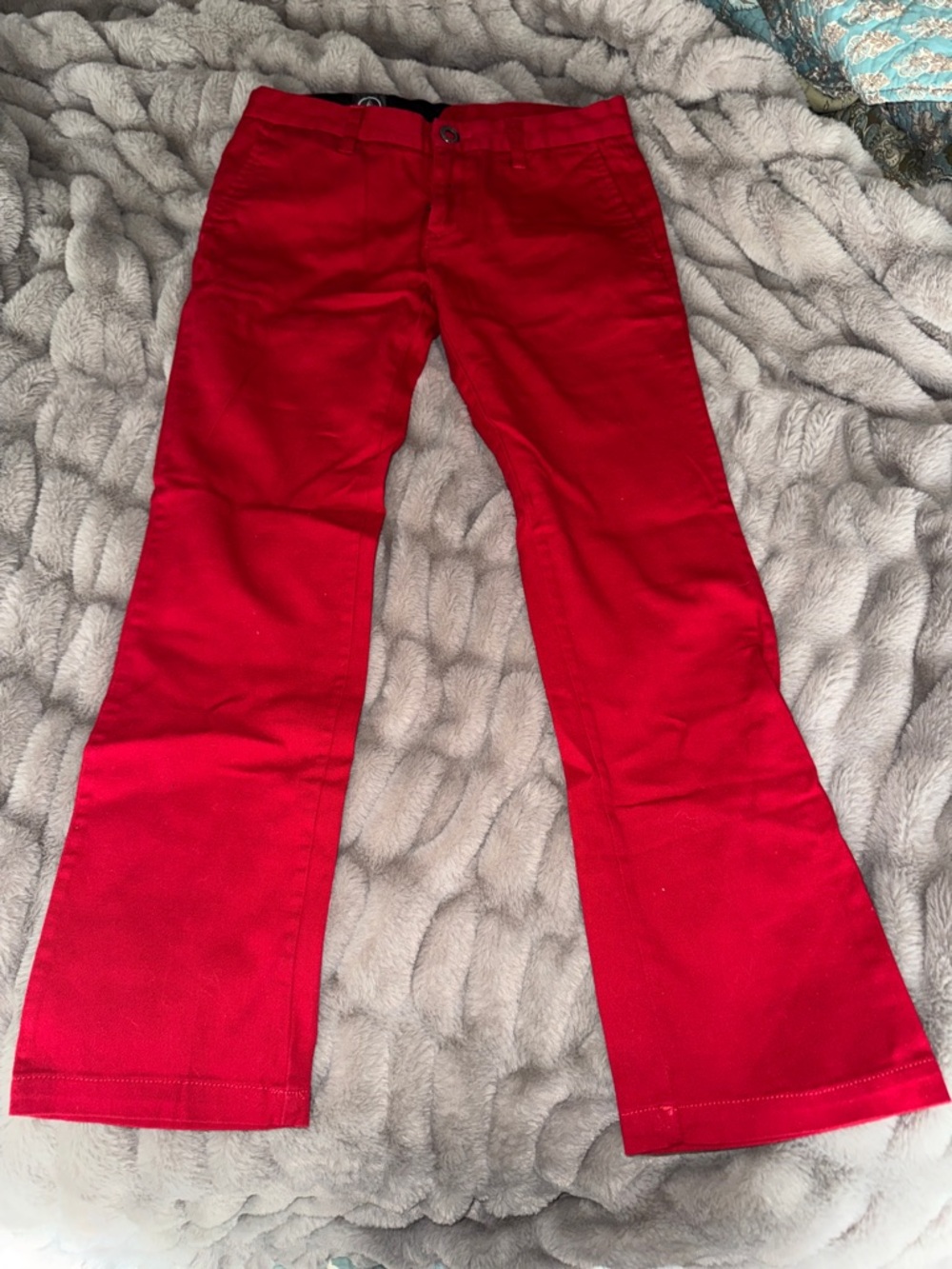 Volcom Youth Red Casual Pants